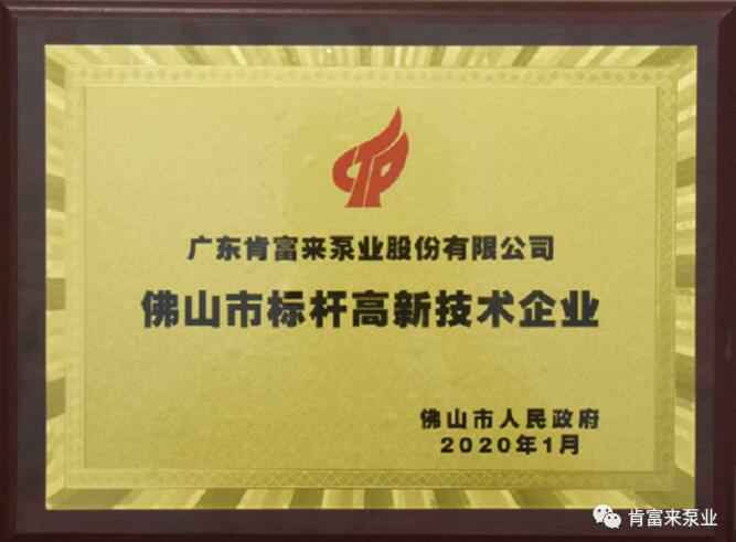 九游网页版·网站入口-九游online(中国)喜获“佛山市标杆高新技术企业”称号